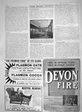 Antique Print 1910 Committee Room Lancaster Town Hall Devon Fire Foot Chair