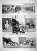 Antique Print 1910 Fellaheen Natives Egypt Ploughing Land Fellah River Nile