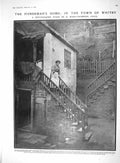 Old 1910 Fisherman Home Cliff Town Whitby Lake Iseo Motor Car Rock Tu 20th