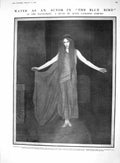 Old 1910 Haymarket Theatre Water Blue Bird Ina Pelly Shorthand Typing 20th