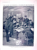 Old 1910 Navy Sailor Wardroom South Pole Race Captain Scott British A 20th