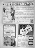 Old 1910 Advertisement Pianolo Piano Thermos Flask Cambus Whisky Robi 20th