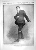 Old 1910 Cav. Grasso Sicilian Player Feudalismo Lyric Theatre Kenwood 20th