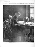 Old 1910 German Peasant Polyglot Frederick Theil Women Biarritz Pelle 20th