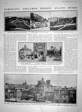 Old 1910 Valley Gardens Grand Hotel Tea-House Prospect Hotel Royal Ba 20th