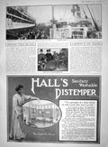 Old 1910 Otranto Ship Sydney Australia Liverpool Immigrants Halls Dis 20th
