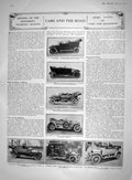 Old Adler Motor Car Arrol- Johnston Talbot Peugeot Limousine Bedford