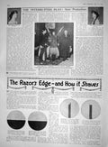 Old Ruth Anderson Theatre Garrick Ainley Waring Elliott Razor Shaving