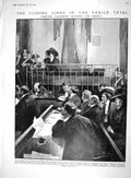 Old 1910 Court Scene Venice Trial Countess Tarnowsky Kamarovski Vampi 20th