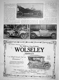 Old Wolseley Motor Car Hertford Cabriolet Austin Chic Cole Kensington
