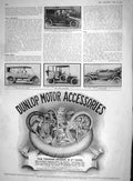 Old 1910 Landauletee Limousine Motor Car Straker Squire Talbot Dunlop 20th