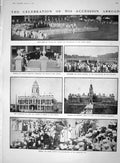 Old 1910 King Edward William May Singapore Elizabeth Madras Horses Jo 20th