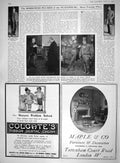 Old Print 1910 Theatre Irving Queens Macaire Lyn Harding Saintsbury Maple 20th