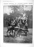 Old 1910 Army Pageant Fulham Palace Malplaquet Minden Field-Marshal E 20th