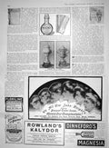 Antique Old Print 1910 Brand Meat Juice Ascot Trophies Rowlands John Knight