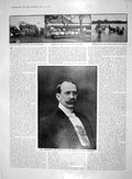 Old 1910 President Argentina Dr. Jose Figueroa Alcorta Palermo Race-C 20th