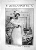 Old 1910 Napoleon Favourite Flower Lady Joshua Romaunt Music Nude Wom 20th