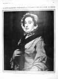 Old Antique Print 1910 Peg Woffington Actress Canada Pellatt Gunther Army 20th