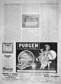 Old Antique Print 1910 Lever Brothers Adress King Belgians Purgen Janos 20th