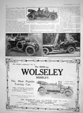 Original Old Antique Print 1910 Foster Motor Car Daimler Oosman Jamall French