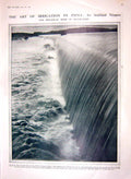Old Antique Print 1910 Dhukwan Weir India Betwa Storm Teller Instrument 20th