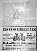 Original Old Antique Print 1910 Hugh Thomson Balloon Goerz Binoculars Holborn