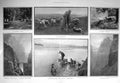 Old Antique Print 1910 Sheep Hounds Dogs Monsalvat Cliffs Gothic Photo 20th