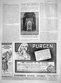 Original Old Antique Print 1910 Bishop'S Throne Westminster Cathedral Purgen