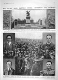 Old Antique Print 1910 Radice Bisley African War Ommundsen Chester Boyle 20th
