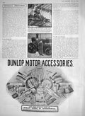 Original Old Antique Print 1910 Grahame-Shite Aircraft Yermoloff Fire-Brigade