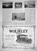 Original Old Antique Print 1910 Wildungen Spa Berinna Hospice Ship North Sea