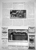 Original Old Antique Print 1910 Argyll Works Alexandria Elephant Drawn Carriage