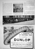 Old Antique Print 1910 Drawing Room Doris Ship Joel Yacht Taxi Scotland 20th