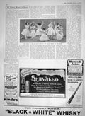 Old Antique Print 1910 Ballet Dress Dancing Masters Empire Theatre Whisky 20th