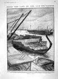 Original Old Antique Print 1910 Thunderer Ship Canning Hunza Mongolia Etherton
