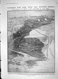 Old Antique Print 1910 Map Canada Fort Churchill Korea Villa King Norway 20th