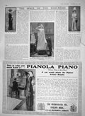 Original Old Antique Print 1910 Sedan Memorial Floing Marchioness Ormonde White