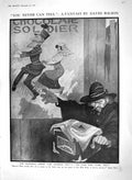 Original Old Antique Print 1910 Wilson Fantasy Theatre Church San Michele Steps