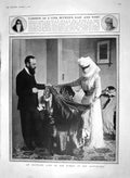 Original Old Antique Print 1910 Egyptian Lady Harem Costumier'S Pyramid Cheops