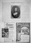 Old Antique Print 1910 Marquise Du Chatelet Voltaire Divine Emile Carron 20th