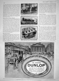 Original Old Antique Print 1910 Lisle Star Engineering Brennan Motor Car Engine