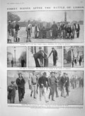 Old Antique Print 1910 Battle Lisbon War Pombal Sailors Charles Napoleon 20th