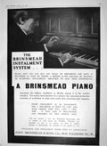 Original Old Antique Print 1910 Advertisement John Brinsmead Sons Piano Wigmore