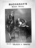 Antique Print 1910 Advertisement Buchanan'S Black White Scotch Whisky Ref.5