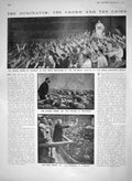 Original Old Antique Print 1910 Theban Deutsches Theatre Berlin Circus Humbert