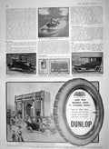 Old Antique Print 1910 Africa Wolseley Motor Car Panhard Straker-Squire 20th