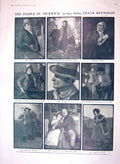 Original Old Antique Print 1910 Pickwick Weller Bardell Allen Buzfuz Ing 20th