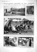 Original Old Antique Print 1914 Holland War German Siers Vise France Altkirch
