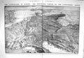 Old Antique Print 1914 War Map Europe Moves Armies Allies Germans Vienna 20th