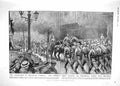 Original Old Antique Print 1914 German Siers War Brussels Ypres Sambre Douai